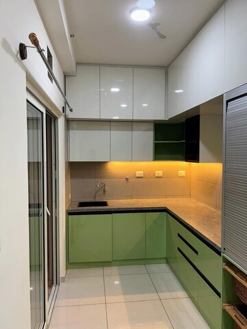 Kitchen in 2 BHK Apartment at Sobha Dream Gardens, Thanisandra Main Road – for Rent