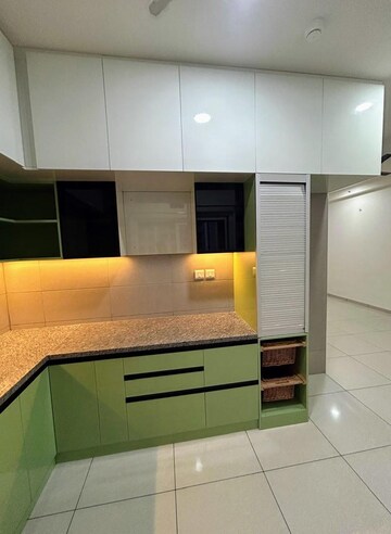 Kitchen in 2 BHK Apartment at Sobha Dream Gardens, Thanisandra Main Road – for Rent