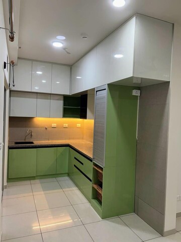 Kitchen in 2 BHK Apartment at Sobha Dream Gardens, Thanisandra Main Road – for Rent