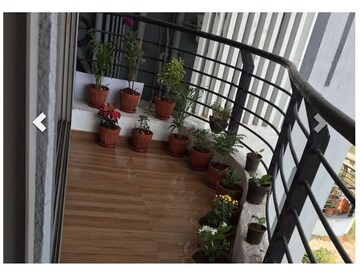 Balcony in 2.5 BHK Apartment at Adhiraj Gardens, Kharghar – for Rent