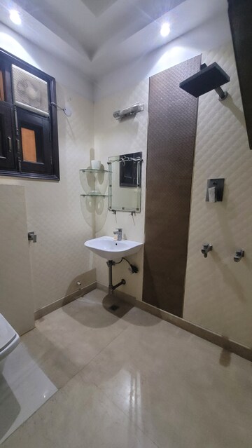 Bathroom in 3 BHK Builder Floor at Vivek Vihar – for Sale