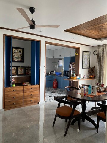 Kitchen in 3 BHK Apartment at Vishnu Vistara, Hi Tech City – for Rent