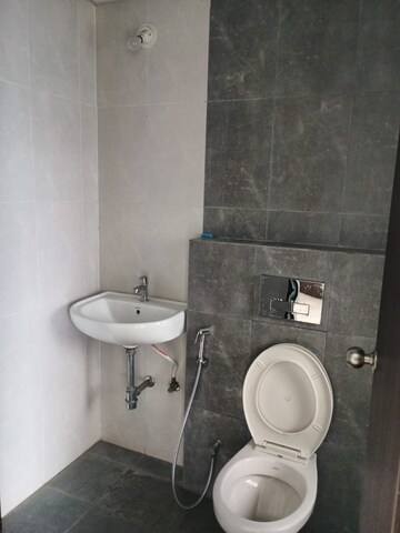Bathroom in 2 BHK Apartment at Shapoorji Pallonji Joyville Hinjewadi, Hinjewadi – for Rent