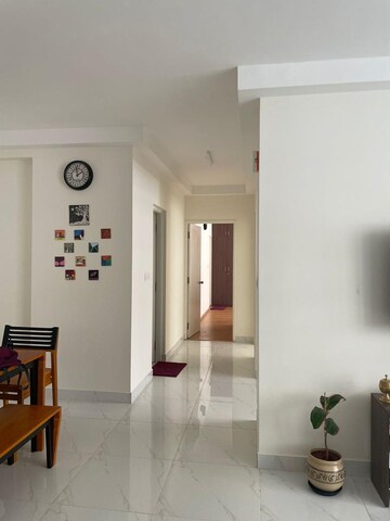 Living Room in 2 BHK Apartment at Mantri Lithos, Thanisandra – for Rent