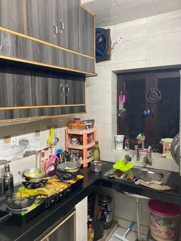 Kitchen in 3 BHK Apartment at Dilshad Garden – for Rent