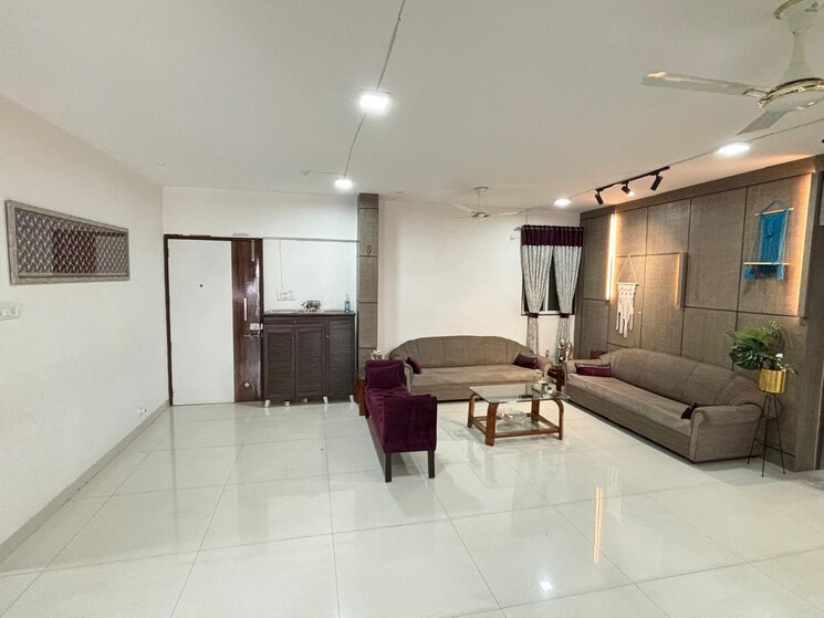 Living Room, concrete-sunshine-residency 4 Bedroom 2100 Sq.Ft. Apartment In Lulla Nagar Pune 8018733