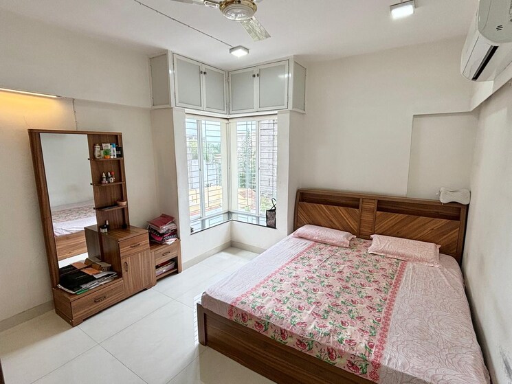 Bedroom, concrete-sunshine-residency 4 Bedroom 2100 Sq.Ft. Apartment In Lulla Nagar Pune 8018733
