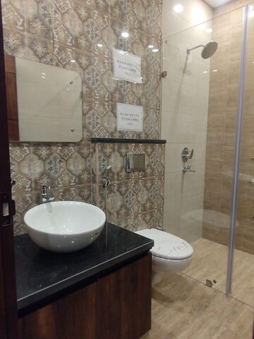 Bathroom in 2 BHK Apartment at Nimbus The Palm Village, Sector 22a Yamuna Expressway – for Sale