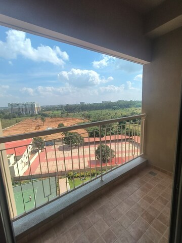 Balcony in 2 BHK Apartment at Sobha Dream Gardens, Thanisandra Main Road – for Rent
