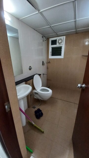 Bathroom in 3 BHK Apartment at Purva Palm Beach, Hennur Road – for Rent