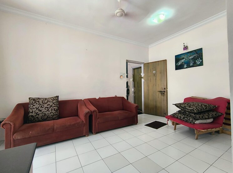 Living Room, landmark-garden 1 Bedroom 550 Sq.Ft. Apartment In Kalyani Nagar Pune 8018986