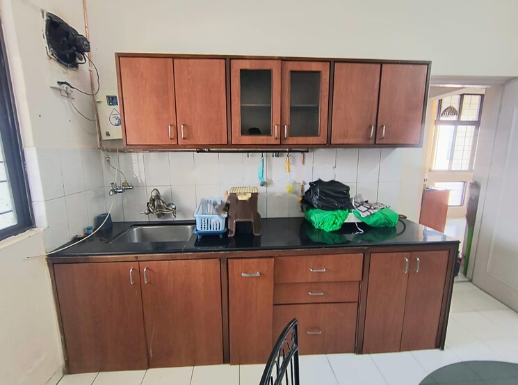 Kitchen, landmark-garden 1 Bedroom 550 Sq.Ft. Apartment In Kalyani Nagar Pune 8018986