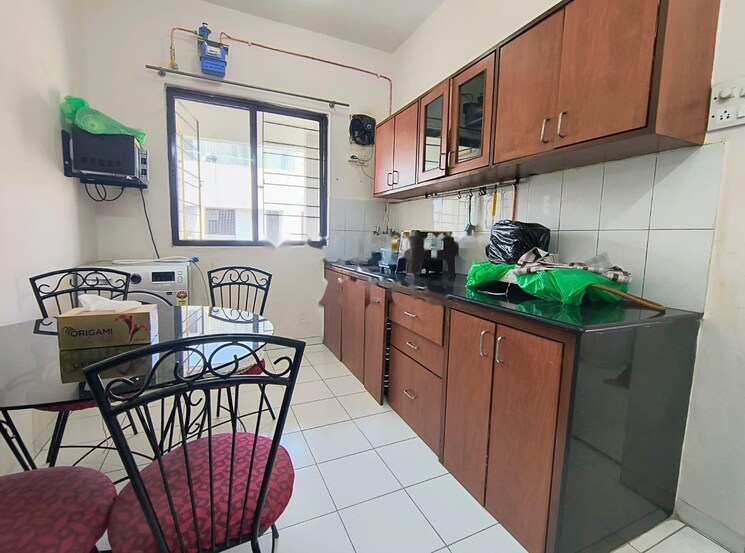 Kitchen, landmark-garden 1 Bedroom 550 Sq.Ft. Apartment In Kalyani Nagar Pune 8018986