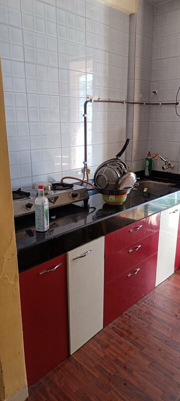 Kitchen in 1 BHK Apartment at Hari Om Heritage, Kharghar – for Sale