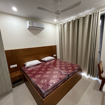 Bedroom in 1 BHK Builder Floor at Ansal Sushant Lok I, Sector 43 – for Rent