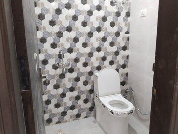 Bathroom in 1 RK Builder Floor at Saket – for Rent