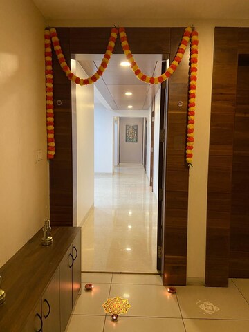 Building Lobby in 3.5 BHK Apartment at Konark Vista, Magarpatta City – for Rent