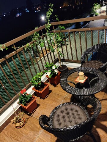 Balcony in 4 BHK Apartment at Thanisandra – for Sale