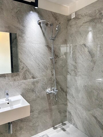 Attached Bathroom in 2 BHK Apartment at Magarpatta Nova, Mundhwa – for Rent