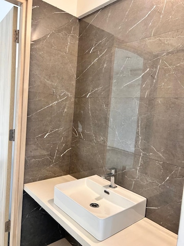 Bathroom in 2 BHK Apartment at Magarpatta Nova, Mundhwa – for Rent