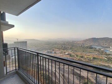 Balcony in 2 BHK Apartment at Shapoorji Pallonji Vahana Yahavi Phase 1, Bavdhan – for Rent