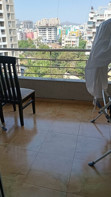 Staircase in 3 BHK Apartment at Pinnacle Brook Side, Bavdhan – for Rent