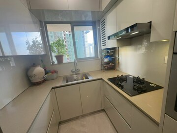 Kitchen in 1 BHK Apartment at Hiranandani Regent Hill, Powai – for Rent