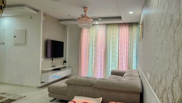 Living Room in 3 BHK Apartment at Hebbal – for Sale