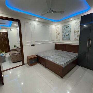 Bedroom in 2 BHK Builder Floor at Ansal Sushant Lok I, Sushant Lok I – for Rent