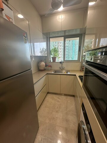 Kitchen in 1 BHK Apartment at Hiranandani Regent Hill, Powai – for Rent