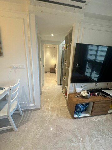 Living Room in 1 BHK Apartment at Hiranandani Regent Hill, Powai – for Rent