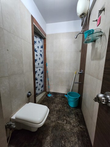 Bathroom in 2 BHK Apartment at Shree Balaji  Om Harmony, Kharghar – for Rent