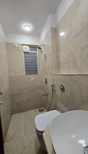 Bathroom in 2 BHK Apartment at Lajpat Nagar – for Rent