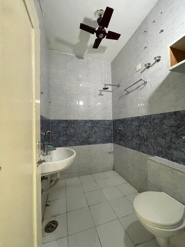 Bathroom in 3 BHK Builder Floor at APS Platinum Towers, Peer Mucchalla – for Rent