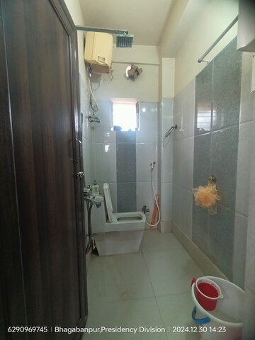Bathroom in 3 BHK Apartment at Madurdaha – for Sale