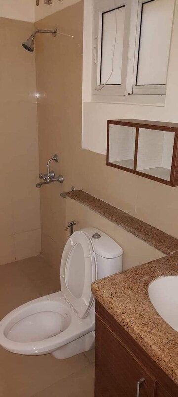 Bathroom in 2 BHK Apartment at Lajpat Nagar – for Rent