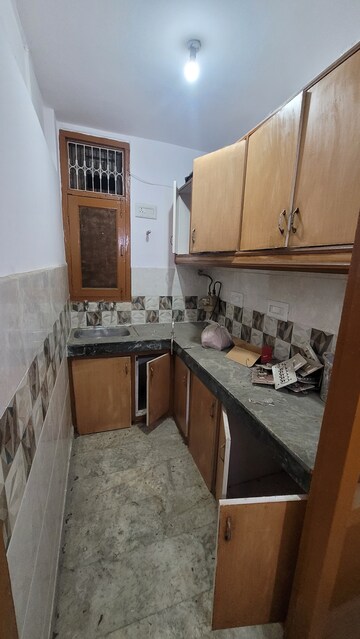 Kitchen in 1 BHK Builder Floor at Dilshad Colony – for Sale