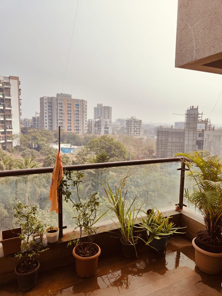 Balcony, uday-hill-top-residency 3 Bedroom 1584 Sq.Ft. Apartment In Ravet Pune 8020332