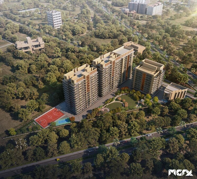 Exterior View, urban-the-zirk 3 Bedroom 1990 Sq.Ft. Apartment In Nabha Zirakpur 8020372