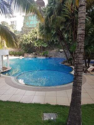 Swimming Pool in 3.5 BHK Apartment at Clover Palisades, Kondhwa – for Rent
