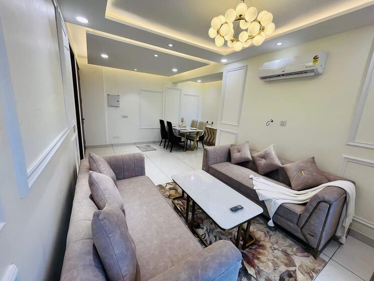 Living Room, the-suman-marvelous 3 Bedroom 1745 Sq.Ft. Apartment In Ramgarh Bhudda Zirakpur 8020398