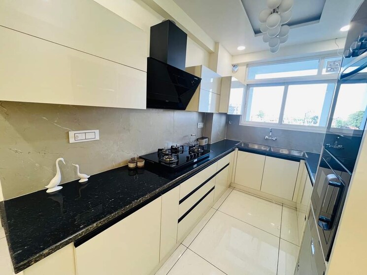 Kitchen, the-suman-marvelous 3 Bedroom 1745 Sq.Ft. Apartment In Ramgarh Bhudda Zirakpur 8020398