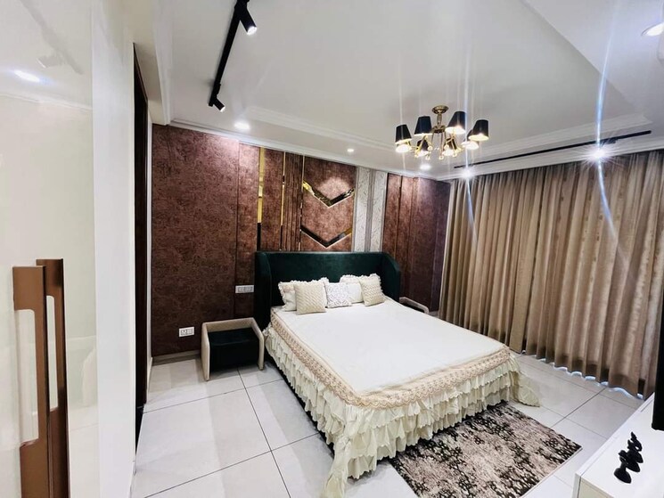 Bedroom, the-suman-marvelous 3 Bedroom 1745 Sq.Ft. Apartment In Ramgarh Bhudda Zirakpur 8020398