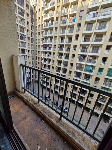 Balcony in 1 BHK Apartment at Ekta Brooklyn Park, Virar West – for Rent