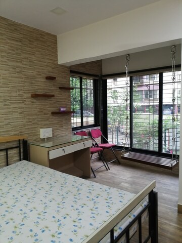 Bedroom in 2 BHK Apartment at Vasant Chandan CHS, Vasant Vihar – for Rent