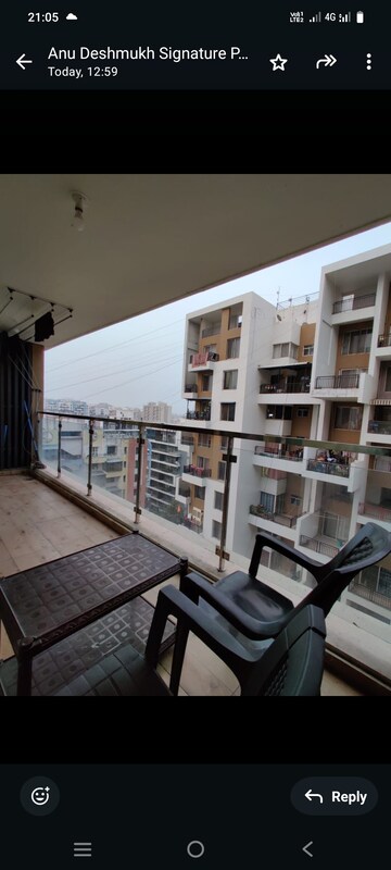 Gym in 3 BHK Apartment at Shree Signature Park, Wakad – for Rent