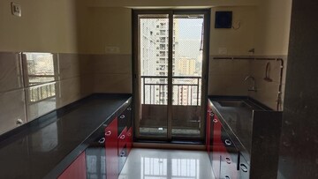 Kitchen in 3 BHK Apartment at Dev Ashoka Apartment, Vartak Nagar – for Rent