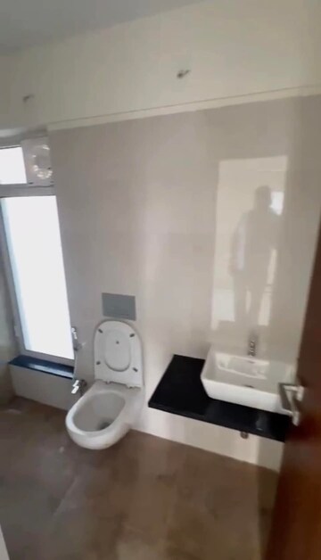 Bathroom in 2 BHK Apartment at Omkar Signet, Malad East – for Rent