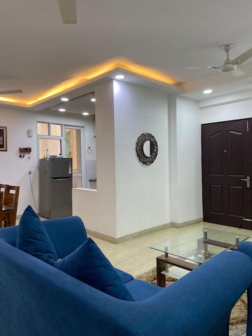 Living Room in 3 BHK Apartment at Elite Golf Green, Sector 79 – for Rent