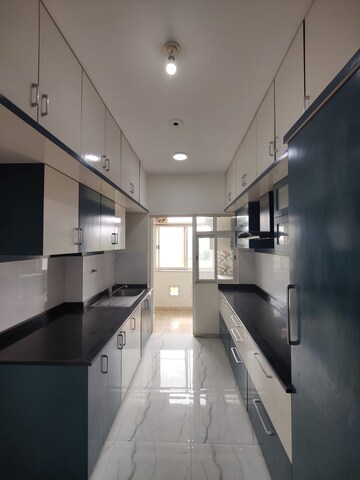 Building Lobby in 3.5 BHK Apartment at DLF Westend Heights New Town, Akshayanagar – for Rent